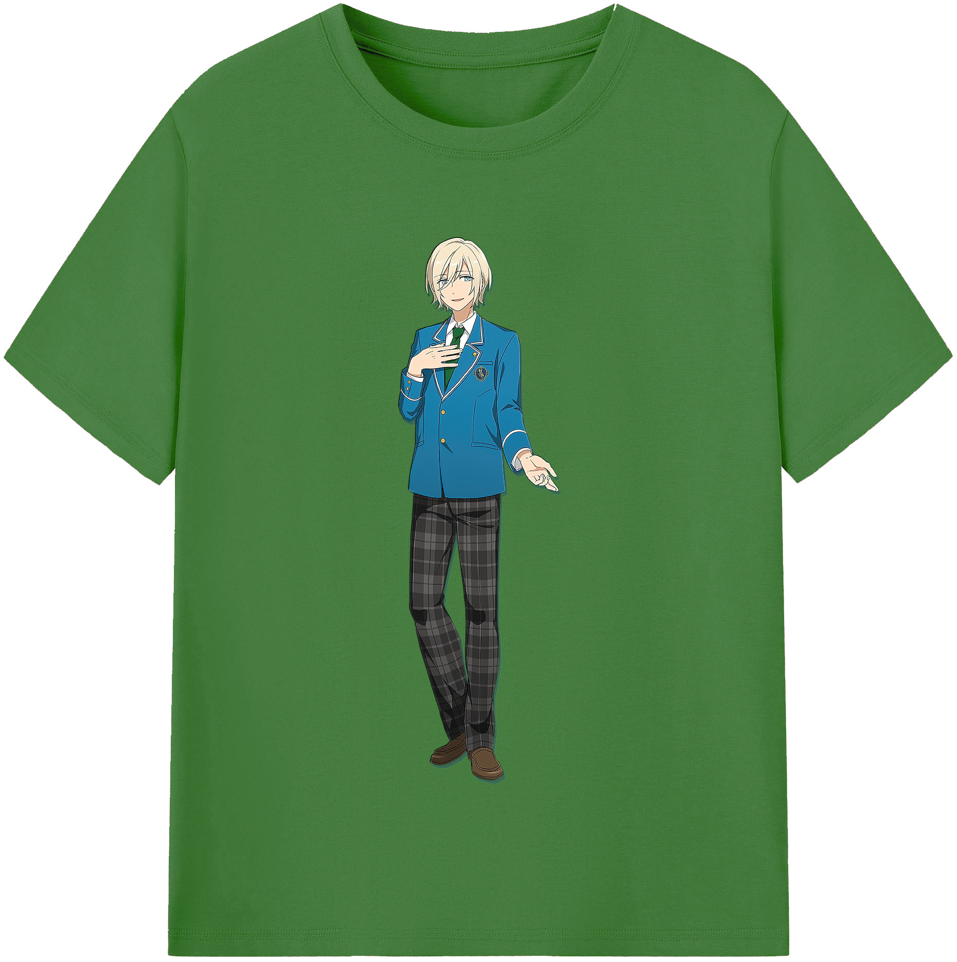 （画像用） あんさんぶるスターズ! Ensemble Stars レディースカジュアルプリントTシャツ（綿100％）